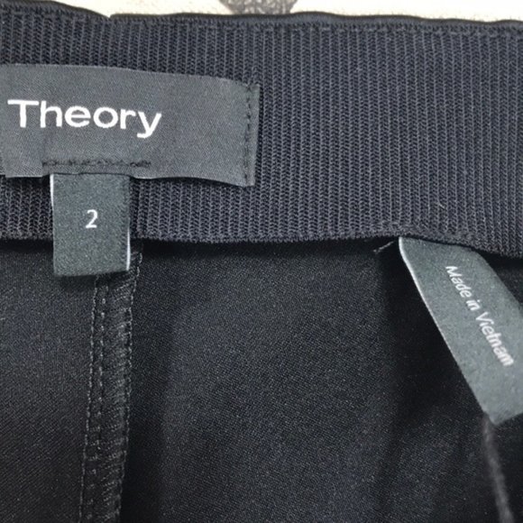 Theory Zip Cuff Skinny Pants - Picture 10 of 14